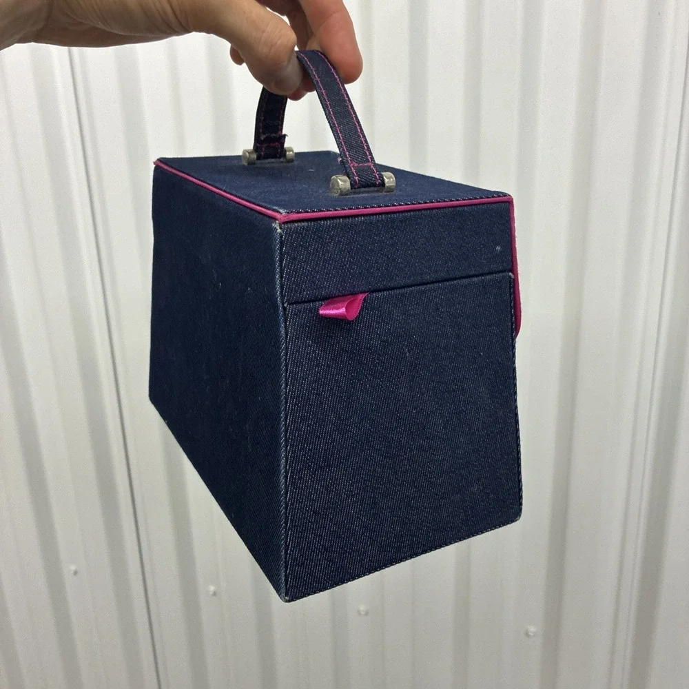 Victoria Secret Y2K Denim Jewelry Case 6